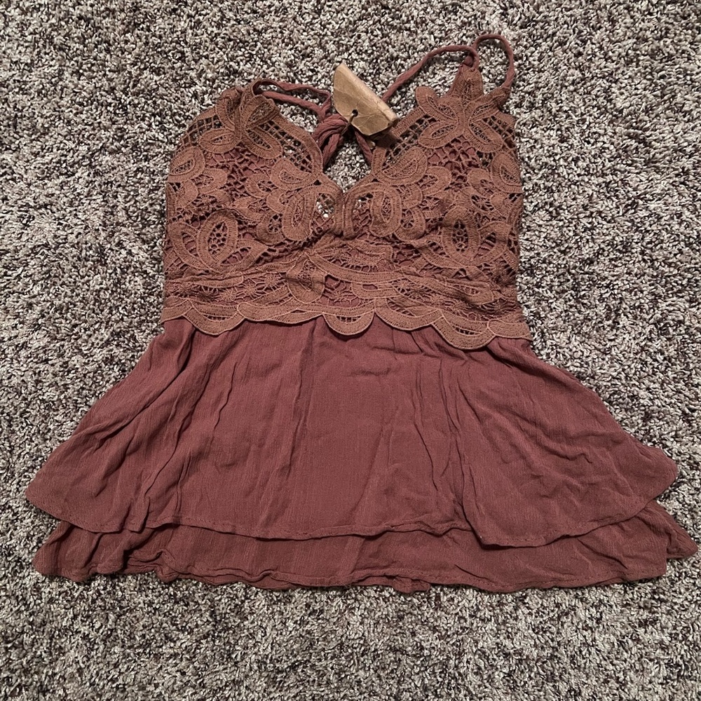 Multi bundle (3) Lace and Ruffle Top